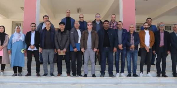 Le recteur de l'université de Biskra rencontre les membres du nouveau bureau de l’UGTA.