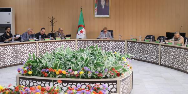Pr Mahmoud Debabeche Chairs the Scientific Council Meeting to Stress the  Mid-Term Training Evaluation Importance