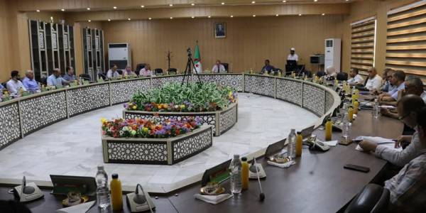 Biskra University Administration Council Extraordinary Meeting Session