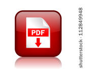 stock vector pdf download square button eps vector illustration 112849948